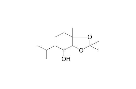 5-Isopropyl-2,2,7a-trimethylhexahydro-1,3-benzodioxol-4-ol