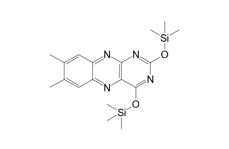 7,8-Dimethylalloxazine, 2TMS