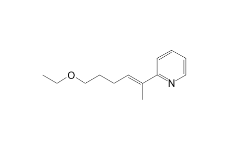 (E/Z)-2-(6-Ethoxyhex-2-en-2-yl)pyridine