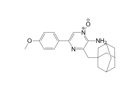 3-Adamantylmethyl-2-amino-5-(4-methoxyphenyl)pyrazine 1-oxide