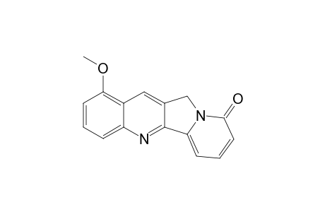 1-Methoxy-11H-indolizino[1,2-b]quinolin-9-one