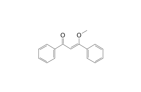 (Z)-3-methoxy-1,3-di(phenyl)prop-2-en-1-one