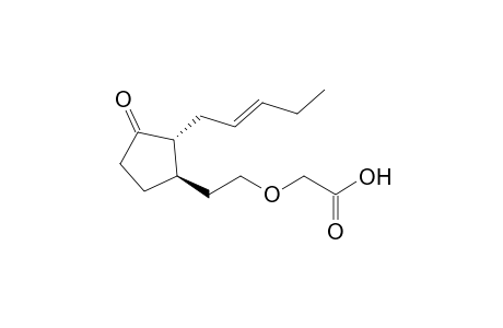 [2-(3-Oxo-2-pent-2-enylcyclopentyl)ethoxy]acetic acid
