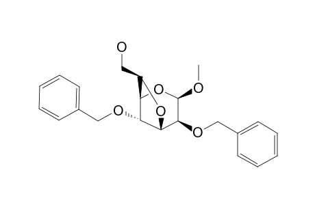 METHYL-3,6-ANHYDRO-2,4-DI-O-BENZYL-L-GLYCERO-BETA-D-MANNO-HEPTOPYRANOSIDE