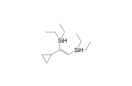 (Z)-(1-Cyclopropylethene-1,2-diyl)bis(diethylsilane)