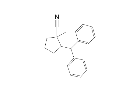 1-Cyano-1-methyl-2-(diphenylmethyl)cyclopentane