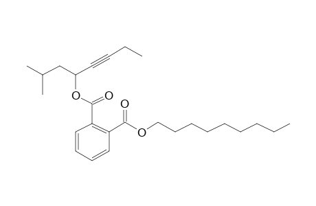 Phthalic acid, 7-methyloct-3-yn-5-yl nonyl ester