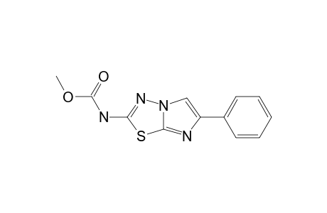 N-(6-phenylimidazo[1,2-d][1,3,4]thiadiazol-2-yl)carbamic acid methyl ester