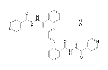 N'-[2-[(E)-[(2E)-2-[2-[(pyridine-4-carbonylamino)carbamoyl]phenyl]iminoethylidene]amino]benzoyl]pyridine-4-carbohydrazide dihydrate