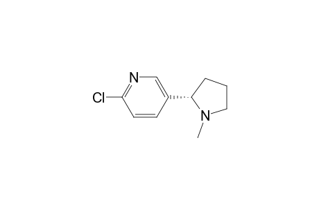 2-Chloranyl-5-[(2S)-1-methylpyrrolidin-2-yl]pyridine