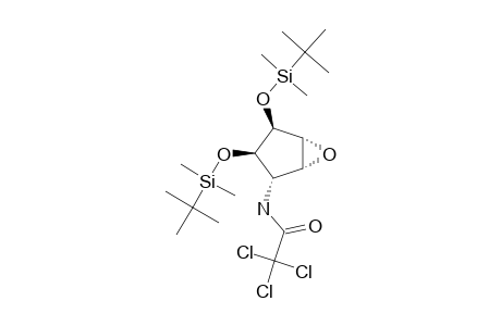 N-[(2R,3S,4R,5S,1R)-4,5-BIS-(TERT.-BUTYLDIMETHYLSILYLOXY)-6-OXABICYCLO-[3.1.0]-HEXAN-2-YL]-2,2,2-TRICHLOROACETAMIDE