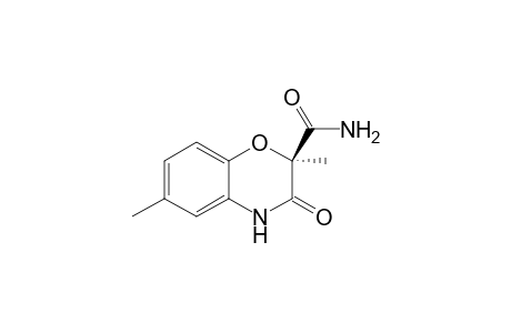 (S)-(-)-2,6-Dimethyl-3-oxo-3,4-dihydro-2H-1,4-benzoxazine-2-carboxamide