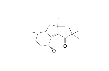 5,5,8,8-Tetramethyl-9-[(2,2,dimethylethyl)carbonyl]bicyclo[4.3.0]non-1(9)-en-2-one