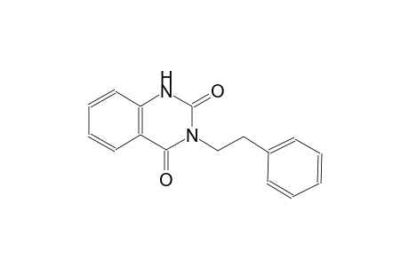 2,4(1H,3H)-quinazolinedione, 3-(2-phenylethyl)-