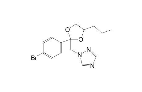 1-{[2-(4-bromophenyl)-4-propyl-1,3-dioxolan-2-yl]methyl}-1H-1,2,4-triazole