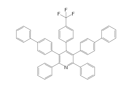 3,5-Di(biphenyl-4-yl)-2,6-diphenyl-4-[4-(trifluoromethyl)-phenyl]pyridine