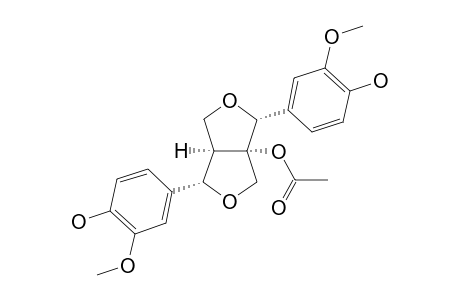 (+)-1-ACETOXY-PINORESINOL