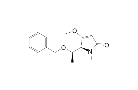 (S)-5-((R)-1-(Benzyloxy)ethyl)-4-methoxy-1-methyl-1H-pyrrol-2(5H)-one
