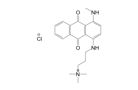1-Propanaminium, 3-[[9,10-dihydro-4-(methylamino)-9,10-dioxo-1-antracenyl]amino]-N,N,N-trimethyl-