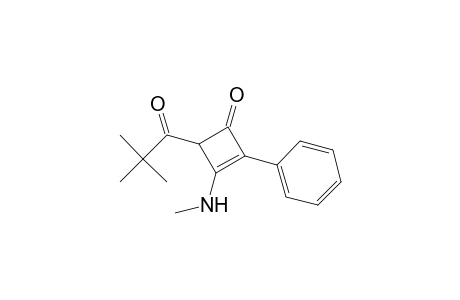 2-Cyclobuten-1-one, 4-(2,2-dimethyl-1-oxopropyl)-3-(methylamino)-2-phenyl-