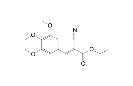 (E)-2-cyano-3-(3,4,5-trimethoxyphenyl)-2-propenoic acid ethyl ester