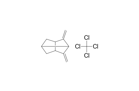 4,6-Dimethylenetricyclo[3.3.0.0(3,7)]octane tetrachloromethane trapping product