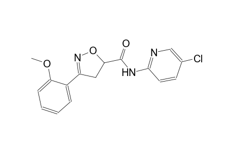 5-isoxazolecarboxamide, N-(5-chloro-2-pyridinyl)-4,5-dihydro-3-(2-methoxyphenyl)-