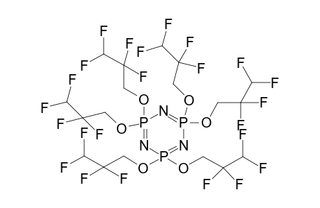 1,3,5,2,4,6-Triazatriphosphorine, 2,2,4,4,6,6-hexahydro-2,2,4,4,6,6-hexakis(2,2,3,3-tetrafluoropropoxy) -