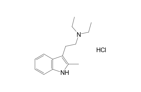 3-[2-(diethylamino)ethyl]-2-methylindole, monohydrochloride