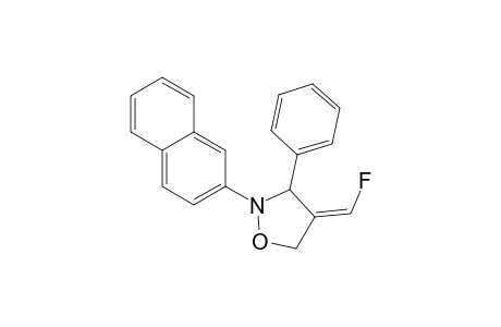 Isoxazolidine, 4-(fluoromethylene)-2-(2-naphthalenyl)-3-phenyl-, (E)-