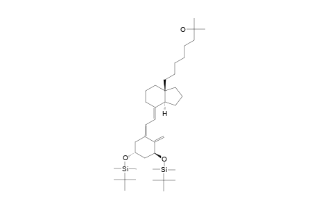 20-(17->18)-ABEO-3-(TERT.-BUTYLDIMETHYLSILYL)-1-ALPHA-[(TERT.-BUTYLDIMETHYLSILYL)-OXY]-25-HYDROXY-22-HOMO-21-NORVITAMIN-D3