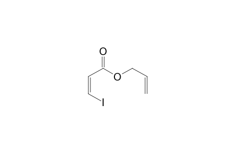 (Z)-3-iodo-2-propenoic acid prop-2-enyl ester