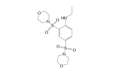 Benzenamine, N-ethyl-2,4-bis(4-morpholinylsulfonyl)-