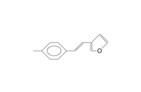 3-(4-Methyl-styryl)-furan