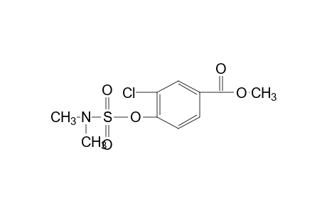 3-CHLORO-4-HYDROXYBENZOIC ACID, METHYL ESTER, DIMETHYLSULFAMATE
