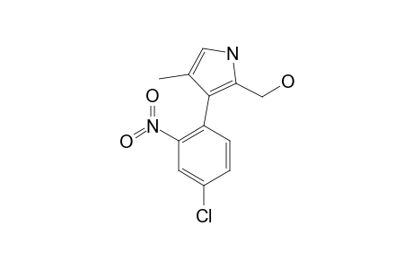 3-(4-CHLORO-2-NITROPHENYL)-2-HYDROXYMETHYL-4-METHYL-1H-PYRROLE