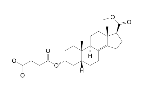 Methyl 3alpha-[(Methoxysuccinyl)-Oxy]-5beta-androst-8(14)-en-17beta-carboxylate