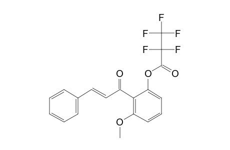 2'-Hydroxy-6'-methoxychalcone, pentafluoropropionate