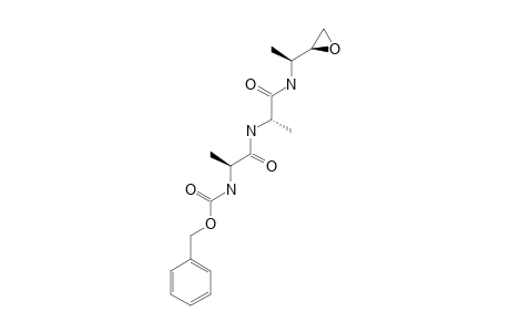 CBZ-ALA-ALA-ALA-EPOXIDE;ERYTHRO-ISOMER