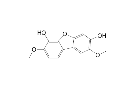 3,6-Dihydroxy-2,7-dimethoxydibenzofuran
