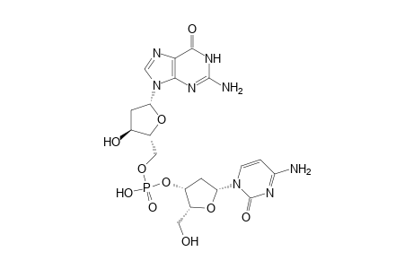 Guanosine, 2'-deoxycytidylyl-(3'.fwdarw.5')-2'-deoxy-