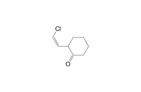 Cyclohexanone, 2-(2-chloroethenyl)-, (Z)-