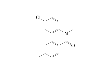 N-(4-chlorophenyl)-N,4-dimethylbenzamide