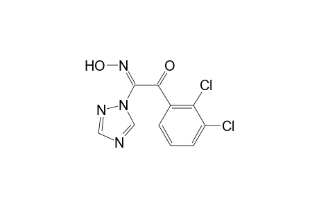 (2Z)-1-(2,3-Dichlorophenyl)-2-(hydroxyimino)-2-(1H-1,2,4-triazol-1-yl)ethanone