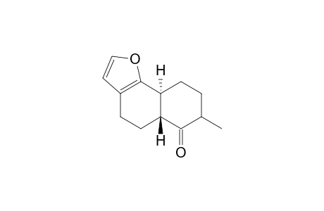 (4a.beta.,8a.alpha.)-3-Methyl-5,6,7,8,9,9a-hexahydronaphtho[1,2-b]furan-4(4aH)-one