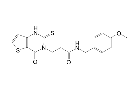 thieno[3,2-d]pyrimidine-3-propanamide, 1,2,3,4-tetrahydro-N-[(4-methoxyphenyl)methyl]-4-oxo-2-thioxo-
