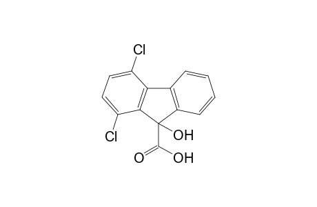 2,4-dichloro-9-hydroxyfluorene-9-carboxylic acid