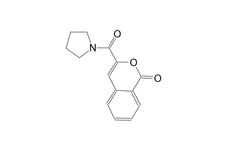 3-(1-pyrrolidinylcarbonyl)-1H-2-benzopyran-1-one