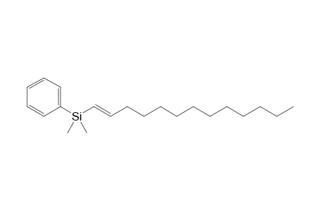 (E)-1-Dimethyl(phenyl)silyltridec-1-ene