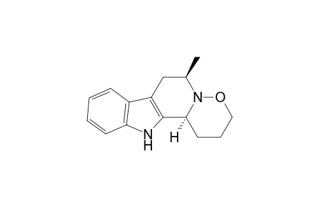 rel-(6R,12bS)-6-methyl-2,3,6,7,12,12b-hexahydro-1H-[1,2]oxazino[2',3':1,2]pyrido[3,4-b]indole